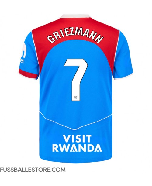 Günstige Atletico Madrid Antoine Griezmann #7 3rd trikot 2025-26 Kurzarm Günstige Atletico Madrid Antoine Griezmann #7 3rd trikot 2025-26 Kurzarm